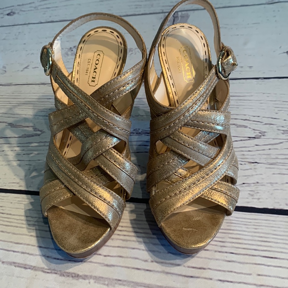 Coach sandals